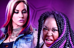 Velvet Sky and Awesome Kong