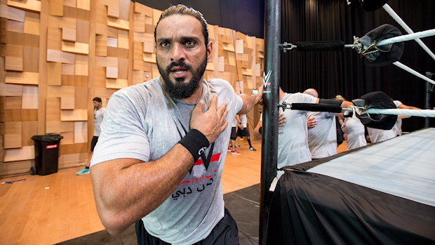 Saurav Gurjar Makes His WWE NXT Wrestling Debut Photos  PWPIX.net