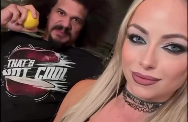 Liv Morgan and Carlito