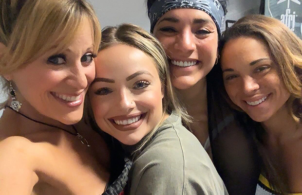 Lilian Garcia, Liv Morgan, Raquel Rodriguez and Zoey Stark